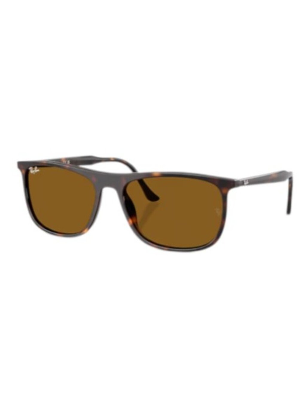 NEW RAY-BAN RB2216 902/57 Rectangle Sunglasses – Havana Brown Polarized 61-18